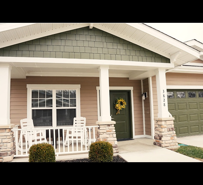 Exterior of Traditions of Beavercreek Garden home