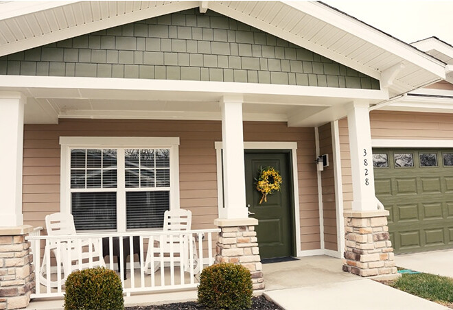 Exterior of Traditions of Beavercreek Garden home
